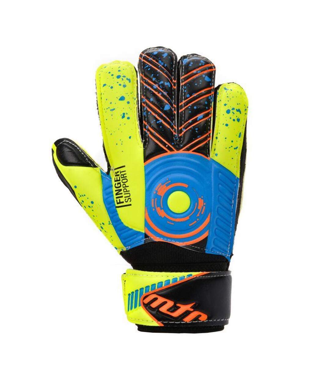 Gants De Gardien De But Defense Adulte Jaune Meteor-1