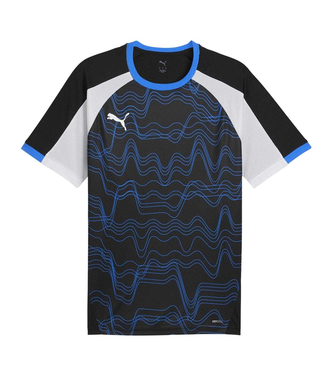 Mens Individualliga Graphic Lightweight T-shirt Black Puma-2