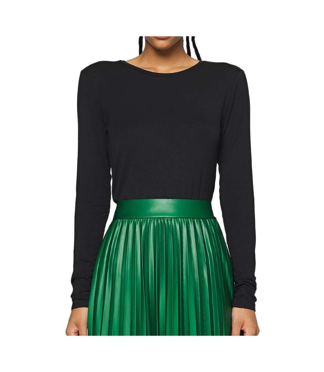 T-shirt manches longues noir femme jdy mila-1