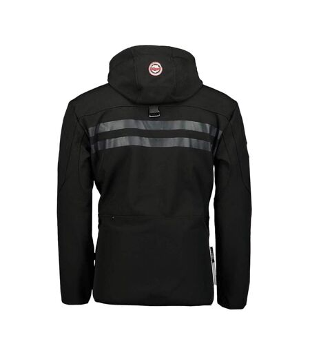 Veste Softshell Noire Noir Homme Geographical Norway Royaute