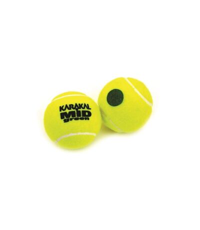 Karakal - Balles de tennis (Jaune / Vert) (Taille unique) - UTCS1888