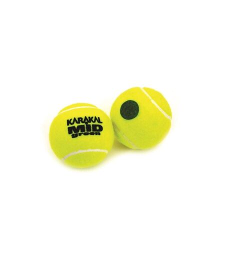 Karakal - Balles de tennis (Jaune / Vert) (Taille unique) - UTCS1888