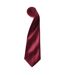 Cravate Colours Collection Taille Unique Bordeaux Premier-1