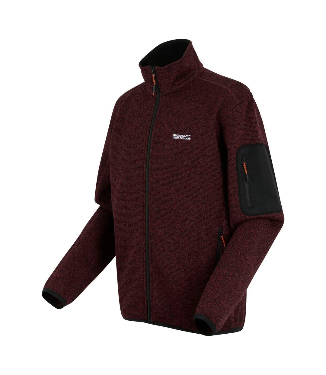 Veste Polaire Newhill Homme Pourpre Foncé Regatta-4