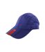 Folding peak baseball cap royal blue Result Headwear