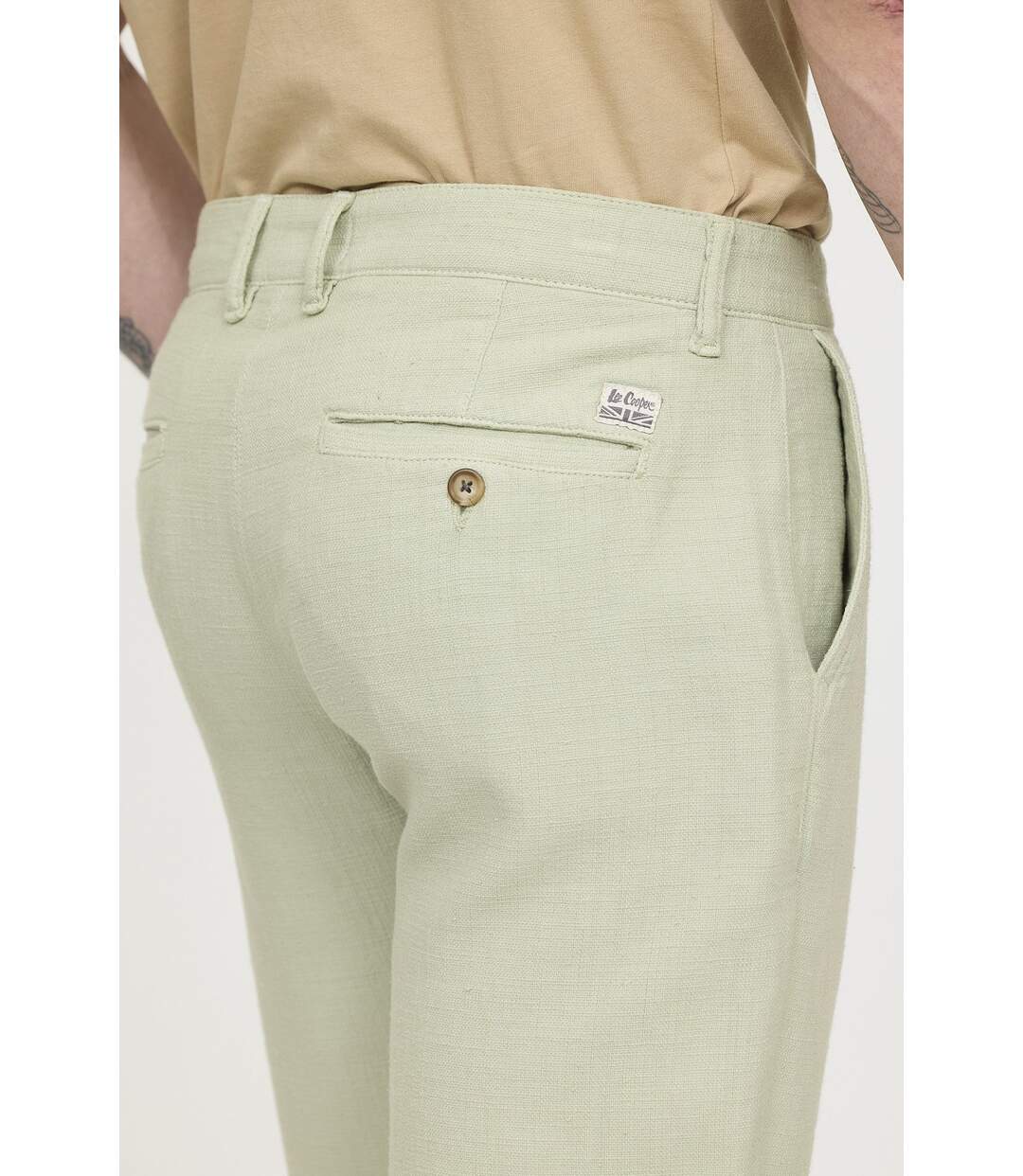 Pantalon GLANCE Green stoned-4