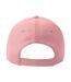 Casquette De Baseball Motif/style 5 Panneaux Recy Five Piping Adulte Rose Blanc Atlantis Headwear-2