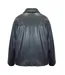 Womens/ladies Faux Leather Bomber Jacket Black Jack Wills-2