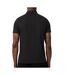 Polo de tennis noir homme lacoste ultra dry - l-2