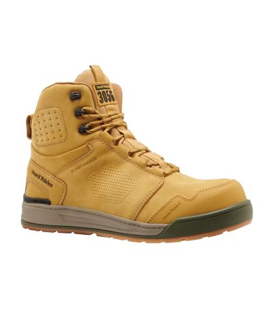 Bottines de sécurité s7s homme beige Hard Yakka