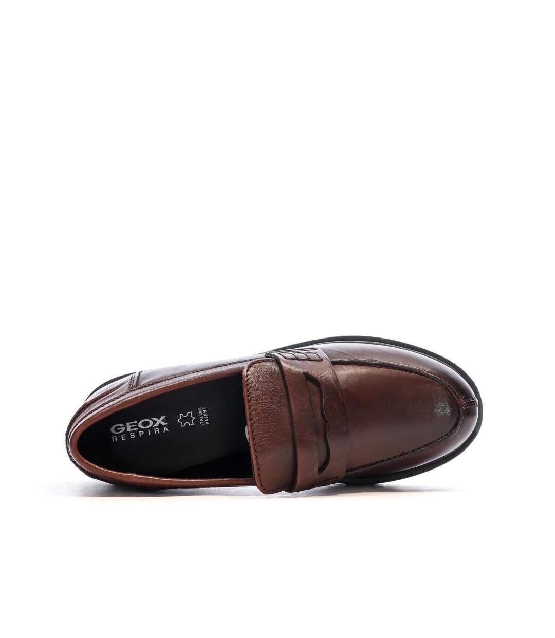 Mocassins bordeaux femme geox d bleyze b d16qdb-00043-bor-4