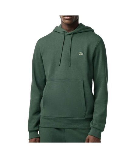 Sweat vert foncé homme lacoste en mollet