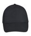 Casquette de baseball buzz unisexe noir SOLS