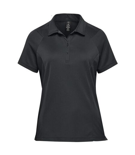 Polo milano femme noir Stormtech