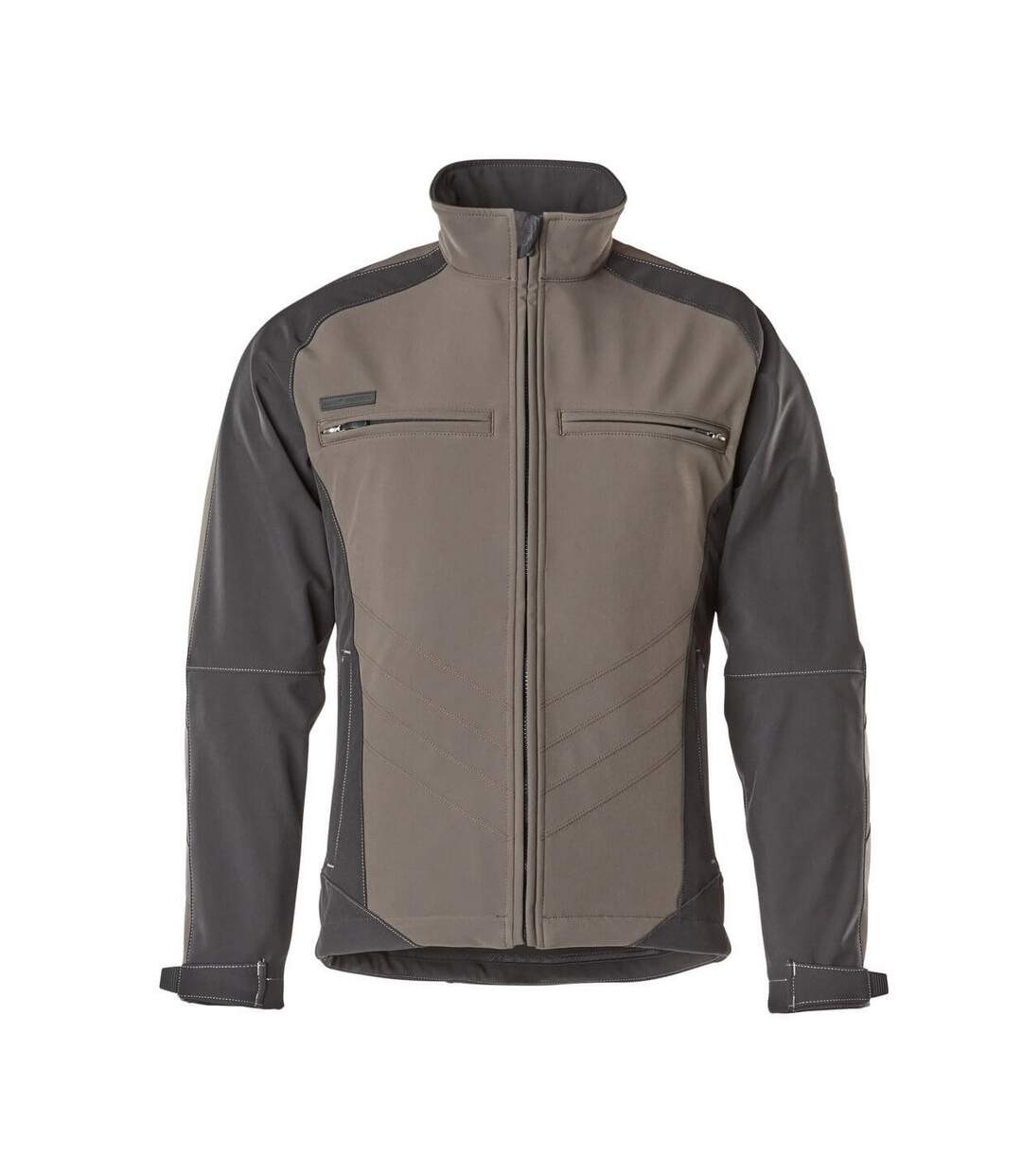 Mens Unique Dresden Soft Shell Jacket Dark Anthracite Black Mascot-1