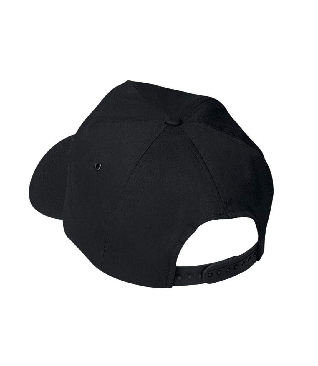 Glop Plain Baseball Cap Black MidOcean-2