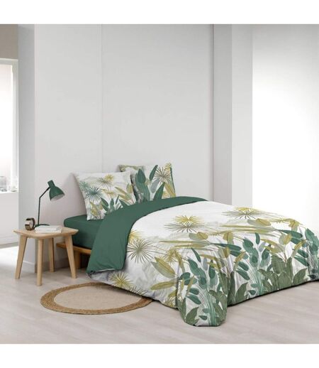 Parure de Lit 3 Pièces Otika 240x220cm Vert
