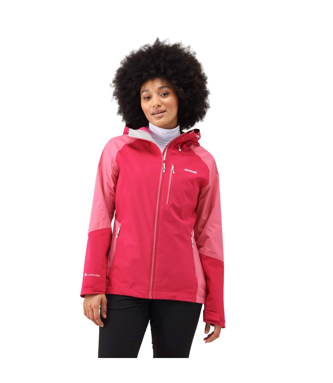 Imperméable highton femme rose fluo / rose Regatta