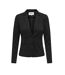 Blazer noir femme only tadia solid blazer-1