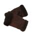 Womens/ladies Glitten Sheepskin Mittens Brown Eastern Counties Leather-2