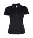 Polo À Manches Courtes Femmes Noir Tee Jays-1