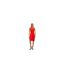 Robe Dirula Femme Orange Vif Boss-1