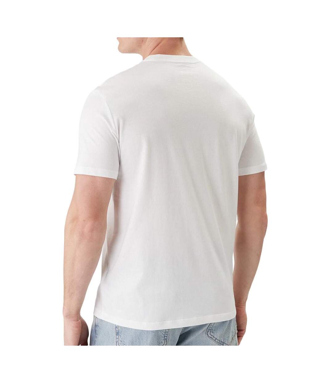 T-Shirt blanc homme calvin klein jeans wholesale-2