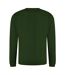 AWDis Just Hoods AWDis Unisex Crew Neck Plain Sweatshirt (280 GSM) (Forest Green) - UTRW2014