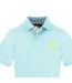 Polo Manches Courtes Motif/style Logo Brodé Homme Bleu Ciel Aquascutum-3