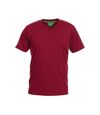 Duke - T-shirt col V Signature - homme (Rouge) - UTDC184