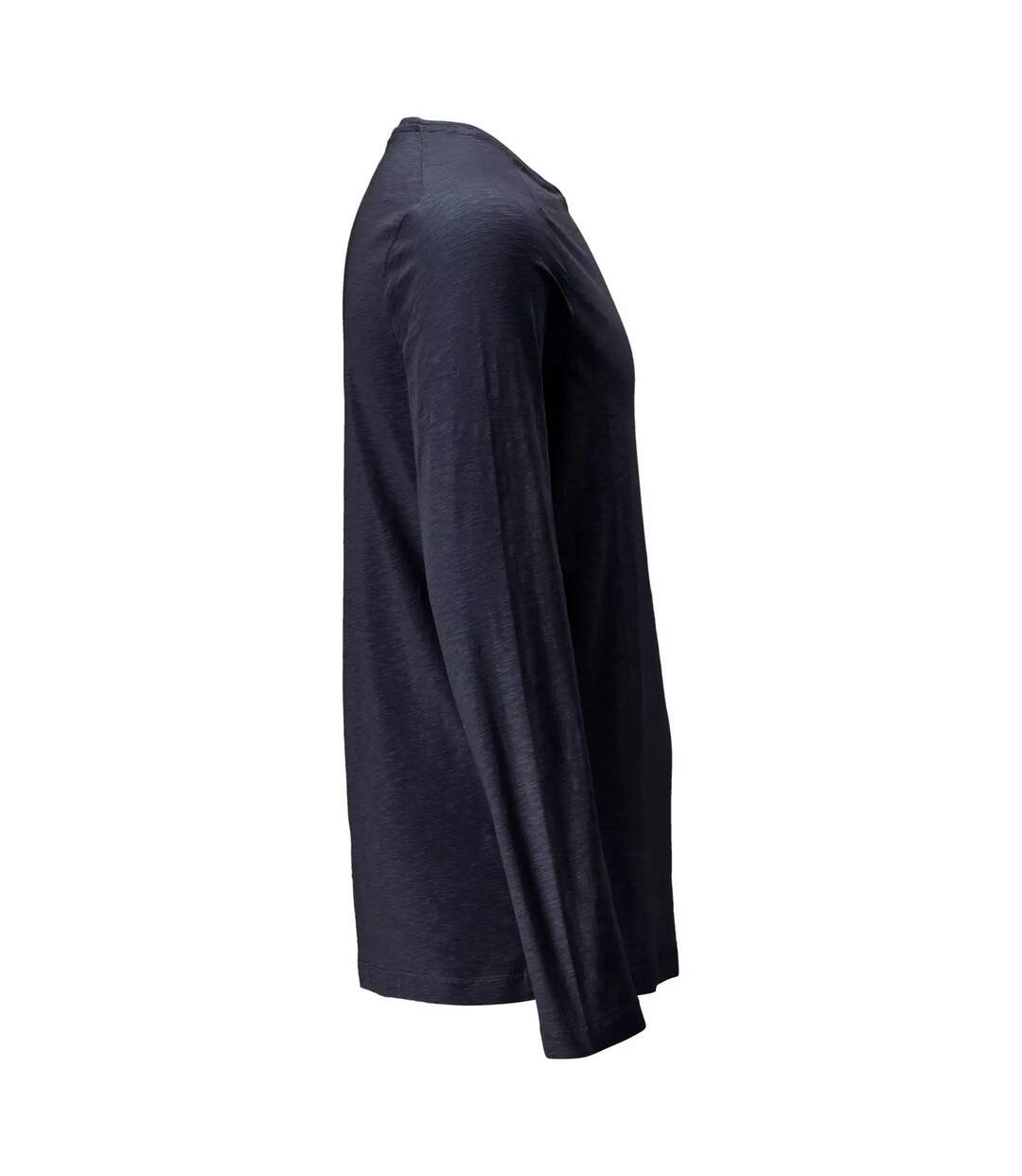 T-shirt Manches Longues Customised Homme Bleu Marine Foncé Mascot-4