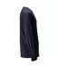 T-shirt Manches Longues Customised Homme Bleu Marine Foncé Mascot-4