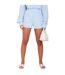 Short De Course Femme Bleu Missy Empire-2