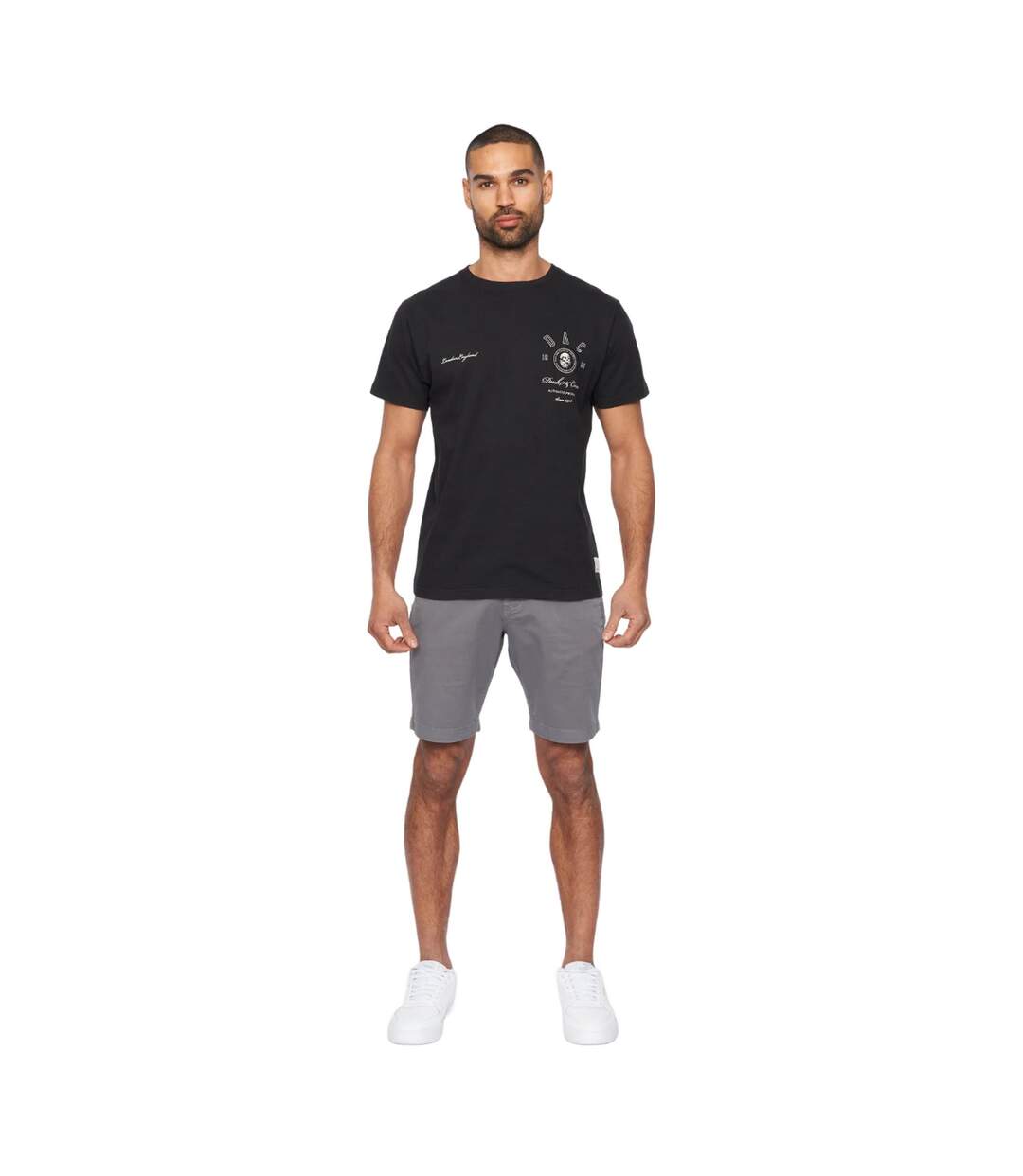 Mens moreshore shorts dark grey Duck and Cover-3