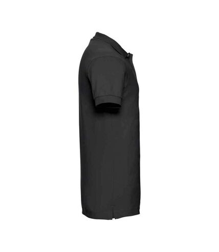 Polo homme noir Russell