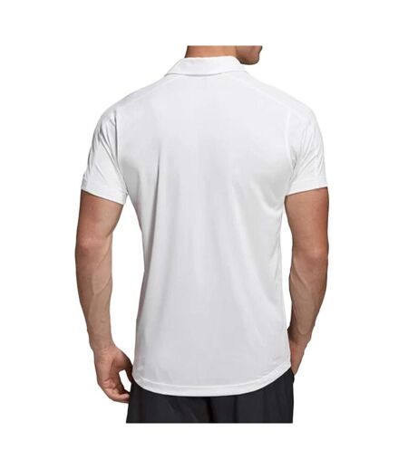 Polo Blanc Homme Adidas DT3049 - S