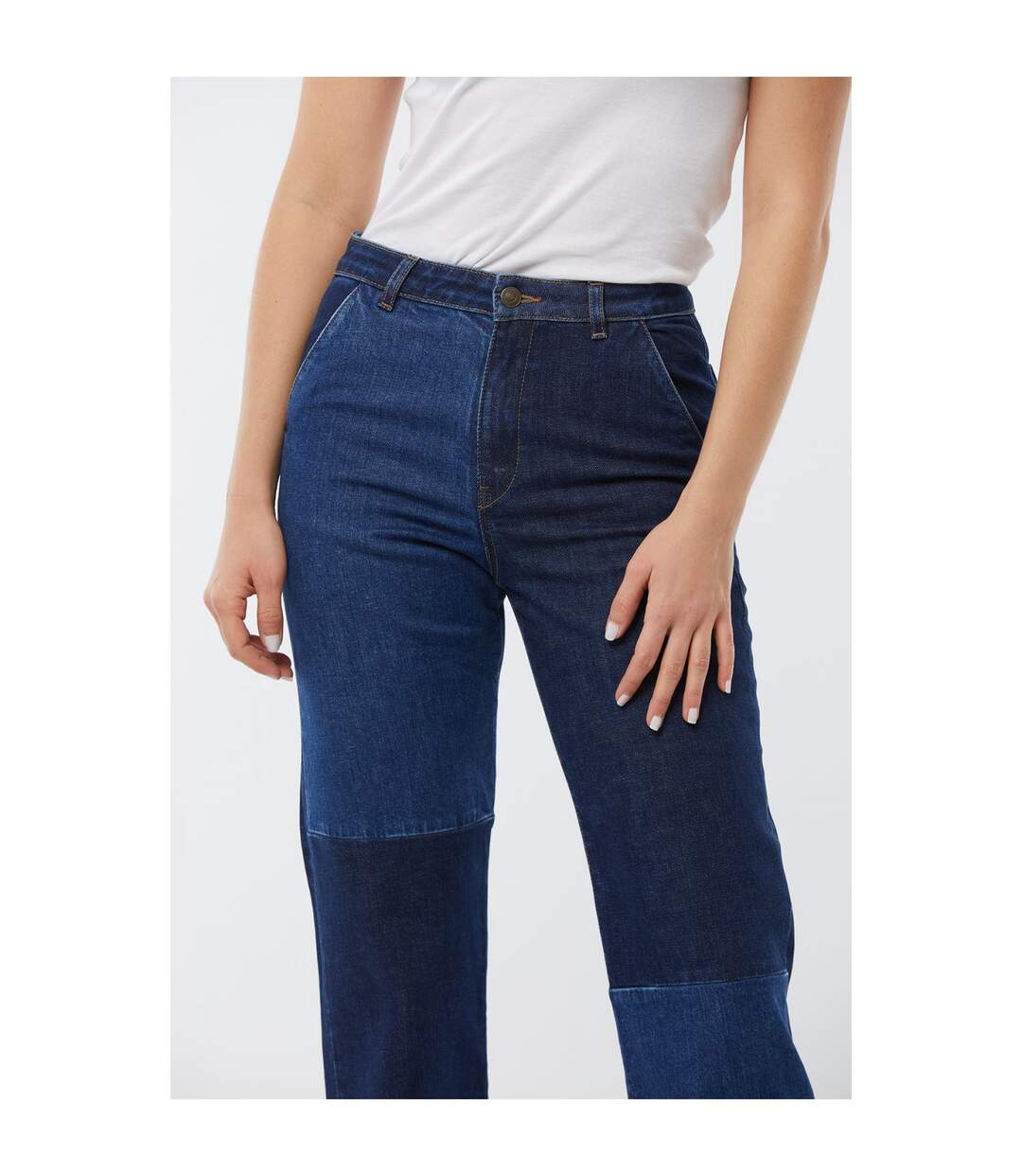 Pantalon femme coton flare JACKA