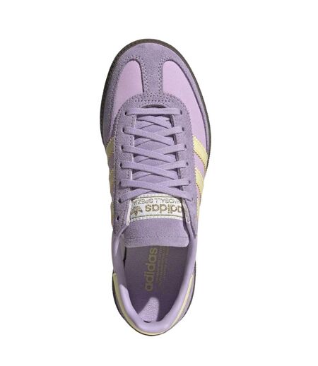 Baskets Handball Spezial Enfant Lilas Jaune Adidas