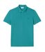 Mens Paris Stretch Regular Polo Shirt Teal Lacoste-2