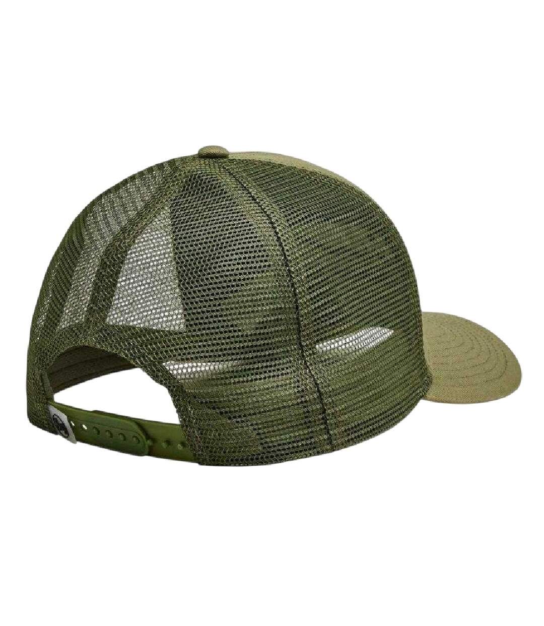 Unisex Adult Explore Trucker Cap Green Buff-2