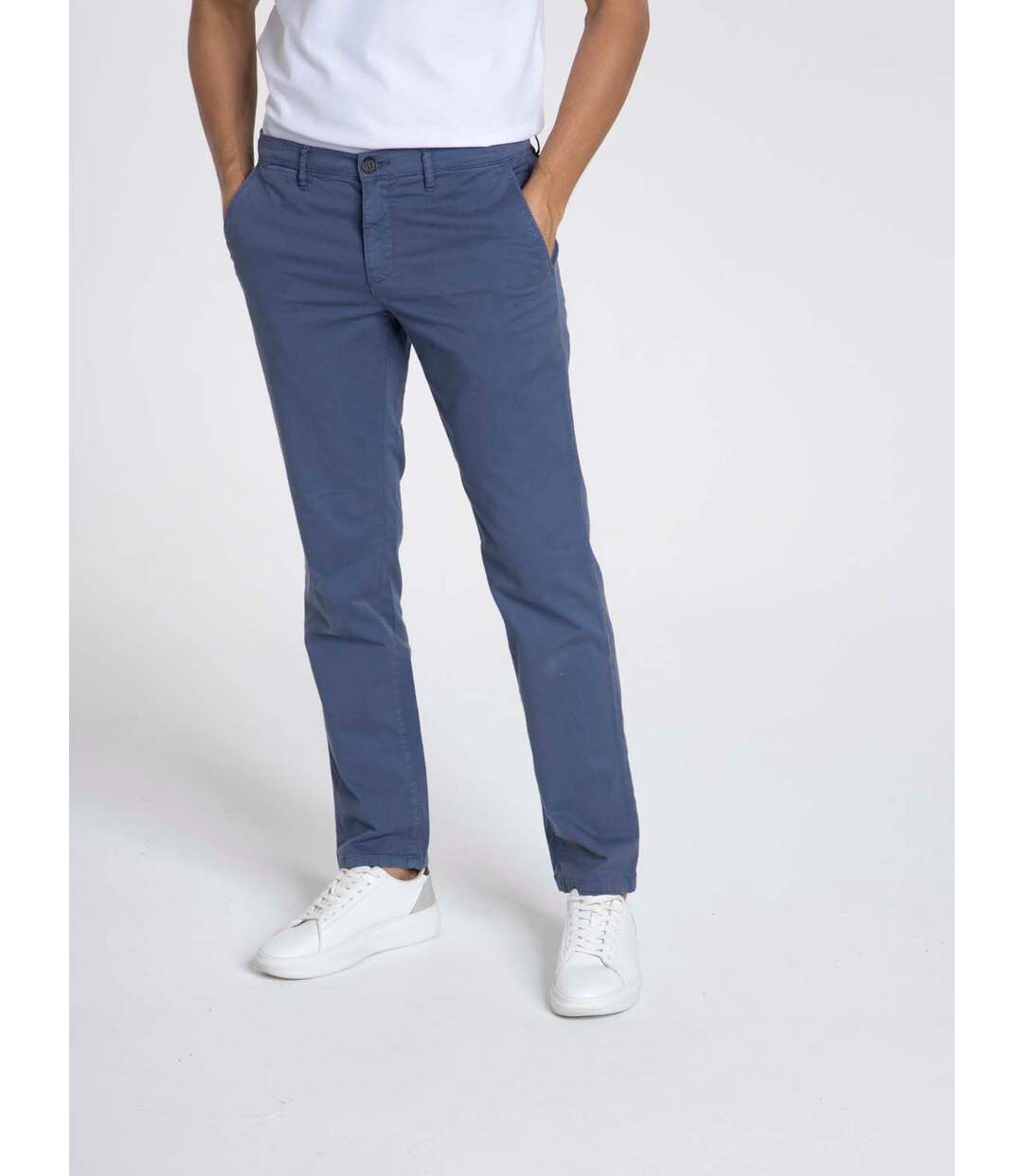 Pantalon coupe regular en coton organique PENNYLANE-1