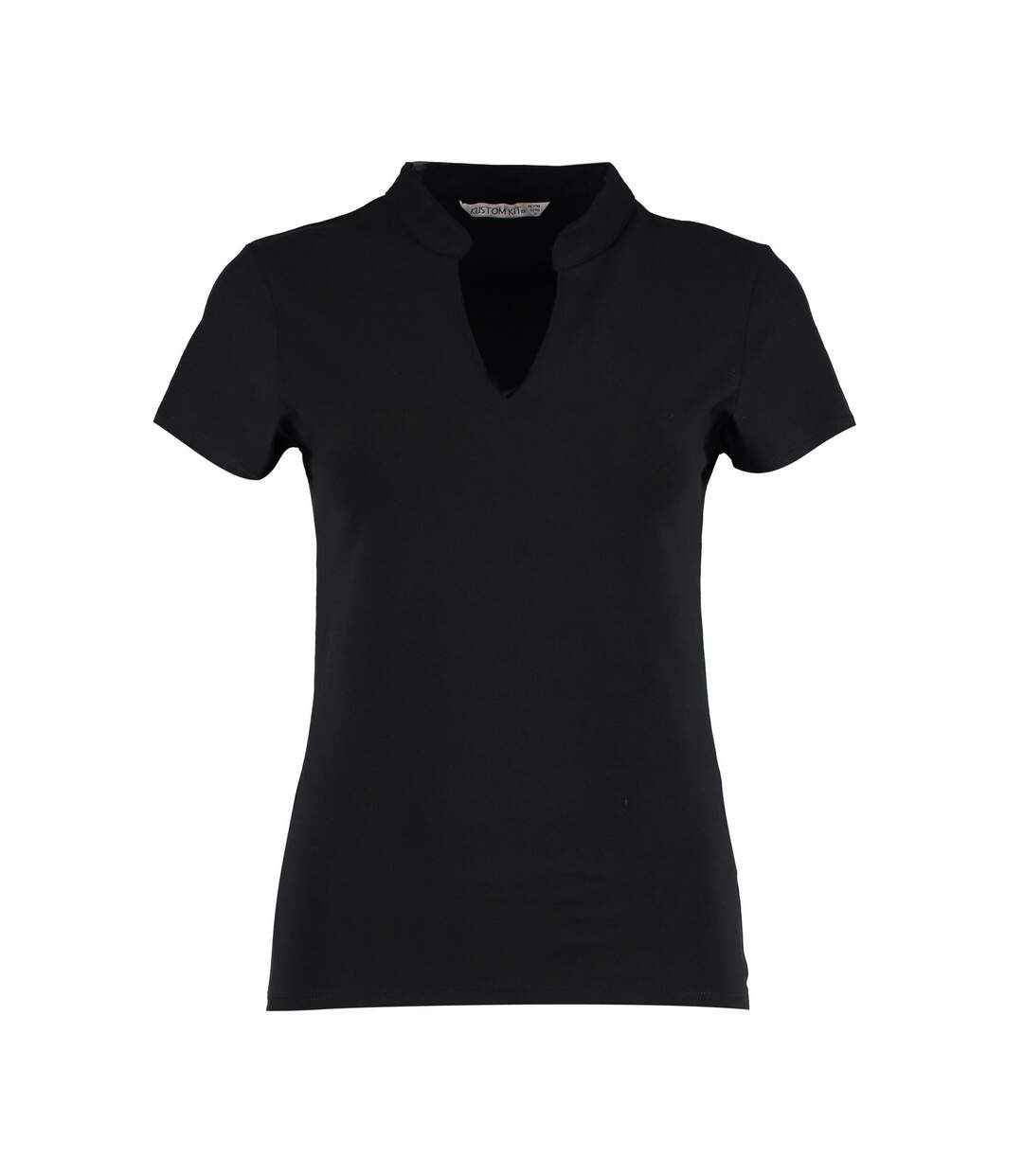 T-shirt corporate femme noir Kustom Kit-1