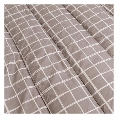 Pack couette + 1 coussin Grise Dodo 140x200cm - 140x200