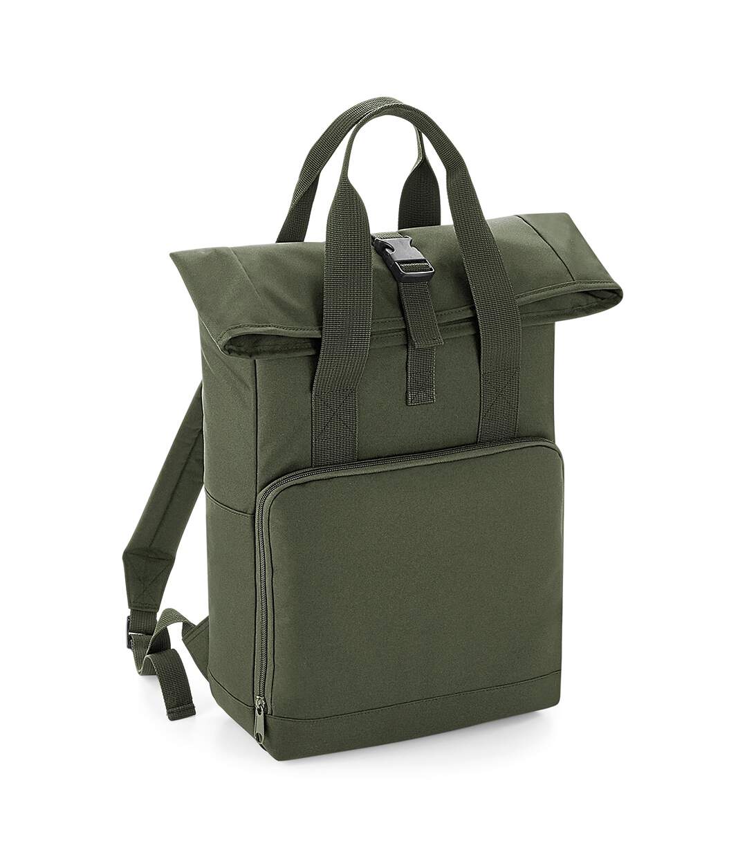 Sac à dos taille unique vert olive Bagbase-1