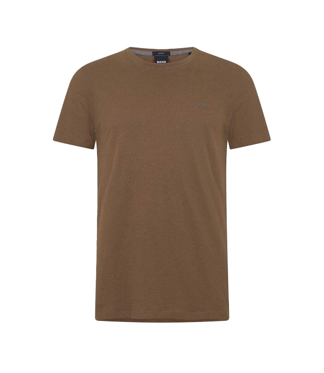 T-shirt Tessler Homme Marron Kaki Boss-1