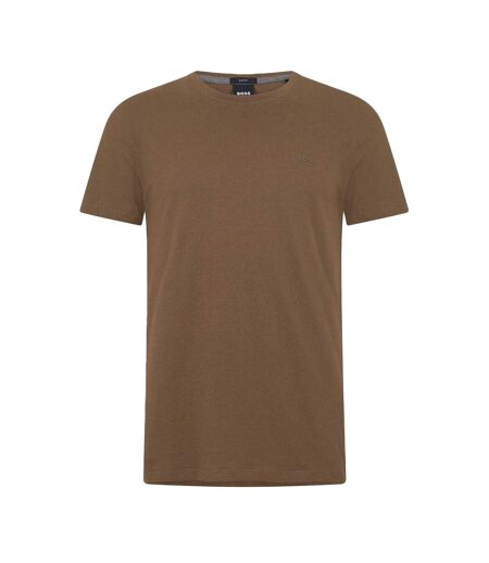 T-shirt Tessler Homme Marron Kaki Boss