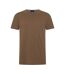 T-shirt Tessler Homme Marron Kaki Boss-1