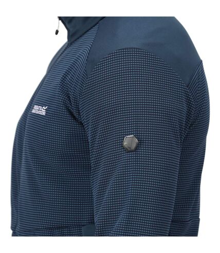 Regatta Mens Highton III Full Zip Fleece Jacket (Blue Wing)