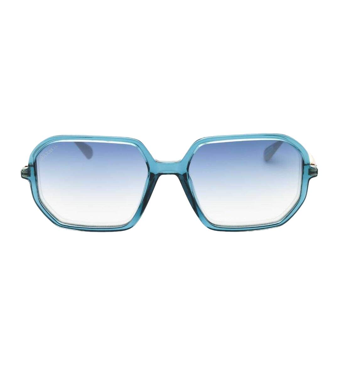 Womens/ladies Gradient Sunglasses One Size Turquoise Blue Max & Co-1