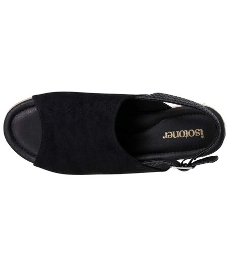 Isotoner Sandales femme semelle à mémoire de forme talon 3,5 cm